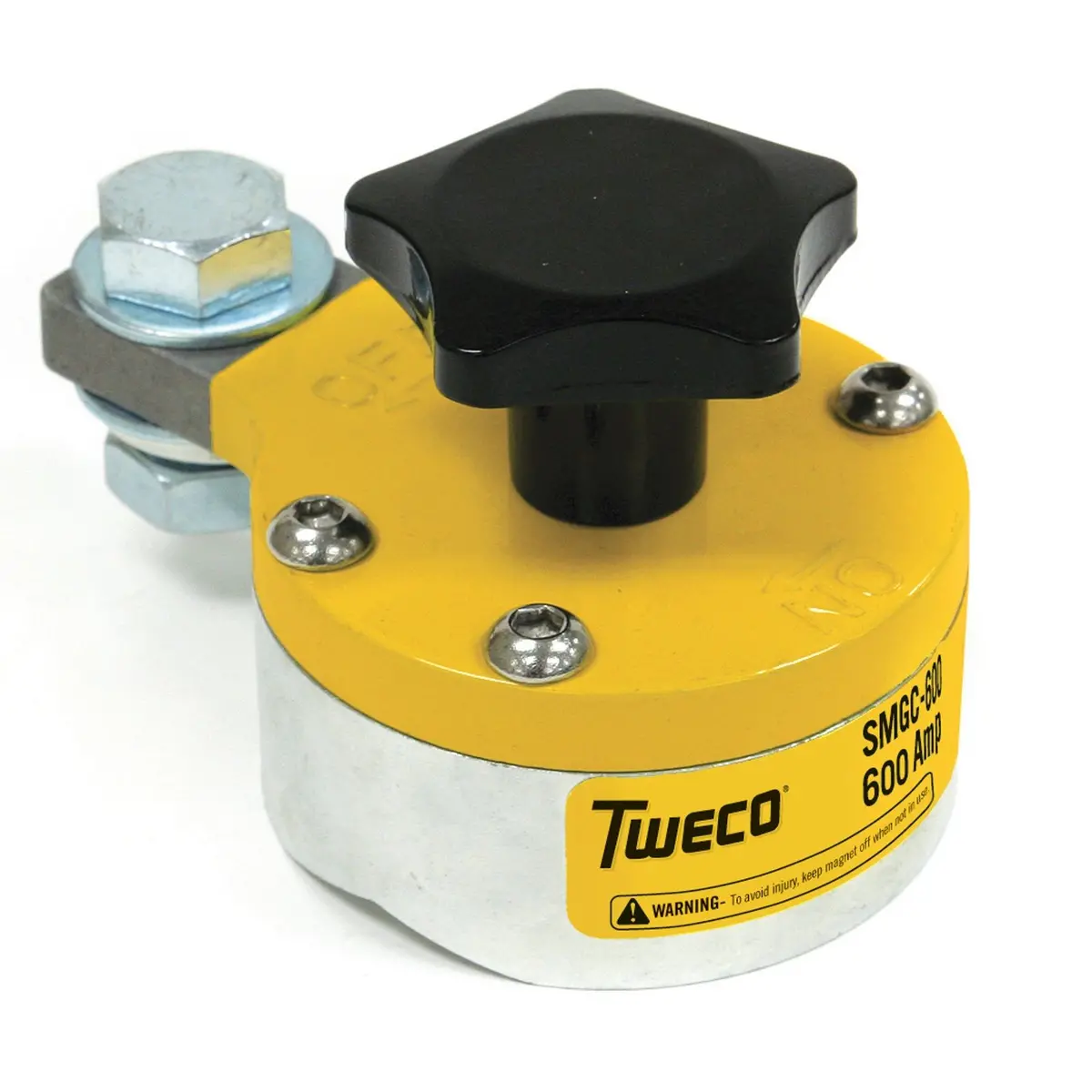 Tweco 600 Amp Magnetic On/Off Ground Clamp - 9255-1062 1