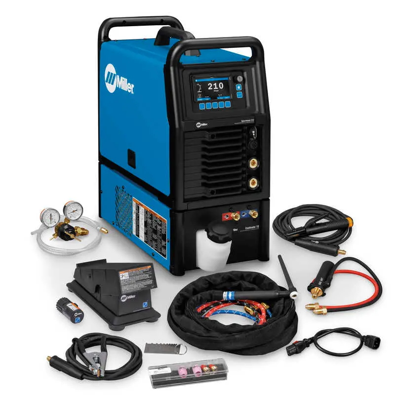 Miller Syncrowave 212 Ac/Dc Water Cooled Tig Welder W/Wireless Foot Control - 951000254 1