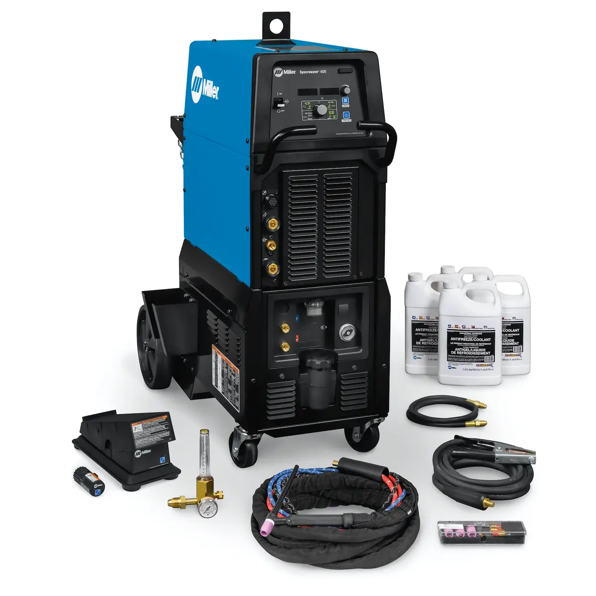 Miller Syncrowave 400 Complete Package W/ Wireless Foot Pedal - 951873 1