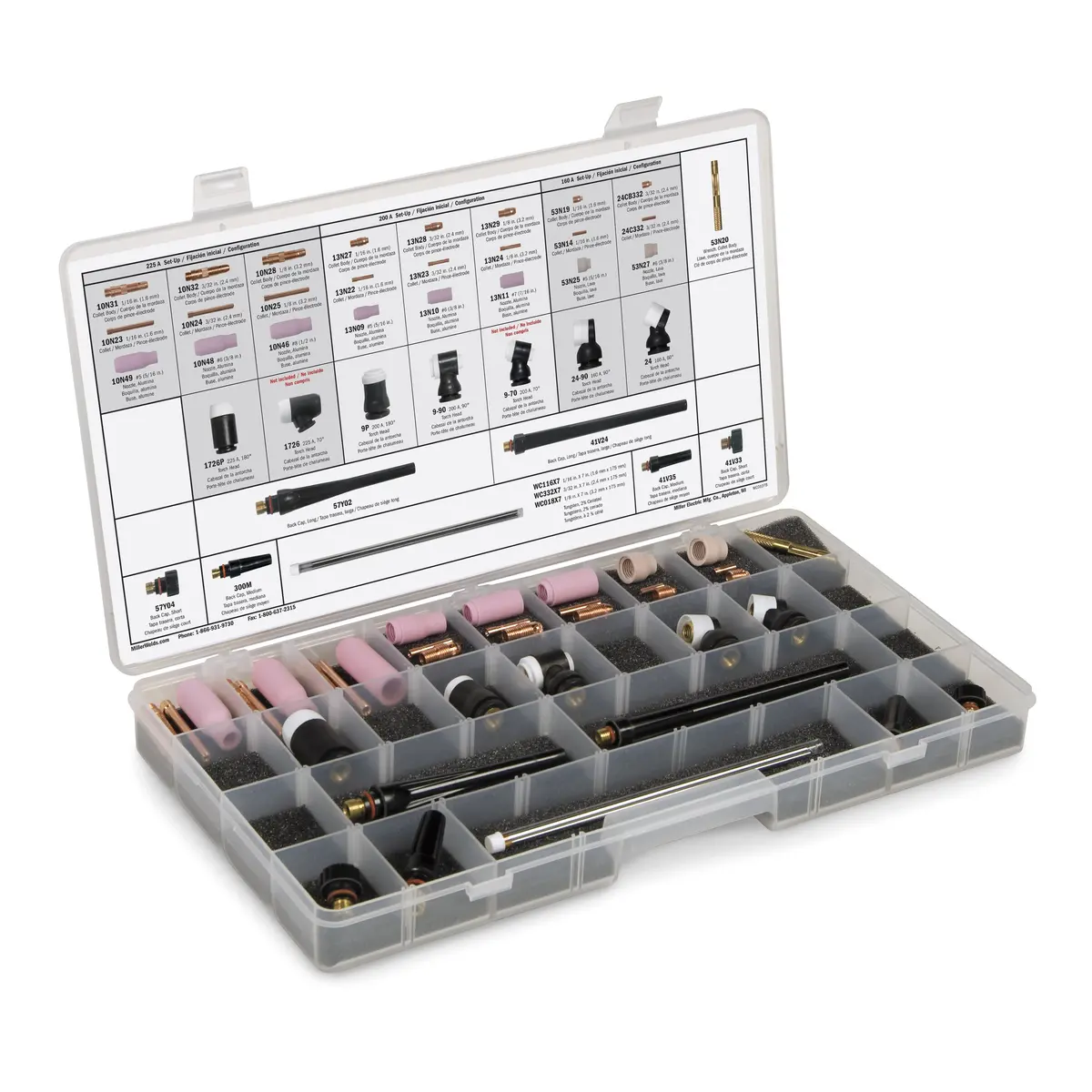 Weldcraft W-225 Flex Tig Accessory Kit - Ak-225Mfc 1