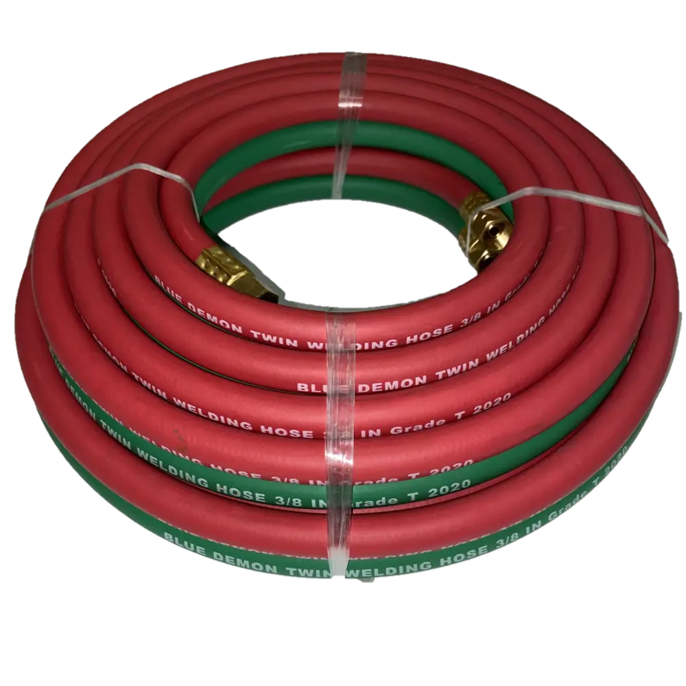 Blue Demon T Grade 3/8" X 25' Twin Welding Hose - Wmshti38x25t 1