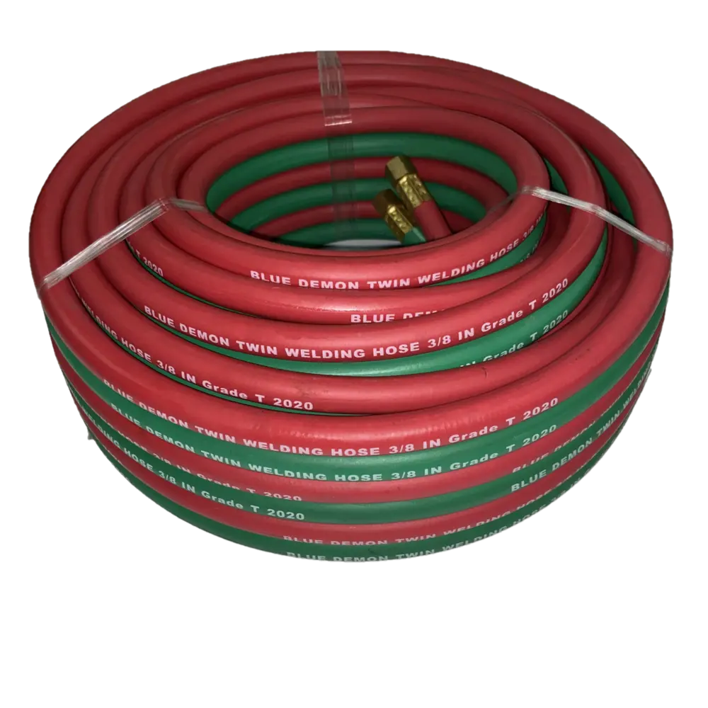 Blue Demon T Grade 3/8" X 50' Twin Welding Hose - Bdgh-T38-50Bb 1