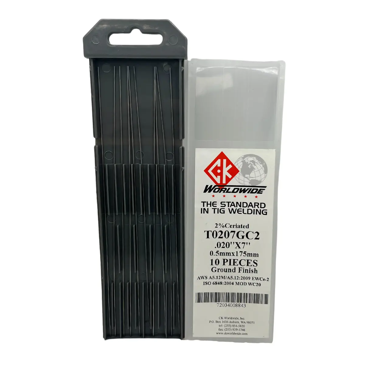 Ck Worldwide 2% Ceriated Tungsten, 10/Pk - Gc2 1