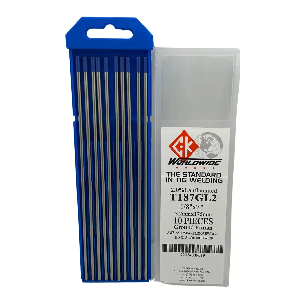 Ck Worldwide 2% Lanthanated Tungsten, 10/Pk - Gl2 6