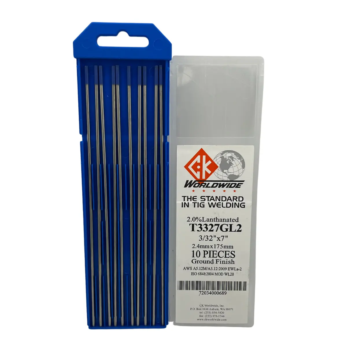 Ck Worldwide 2% Lanthanated Tungsten, 10/Pk - Gl2 4