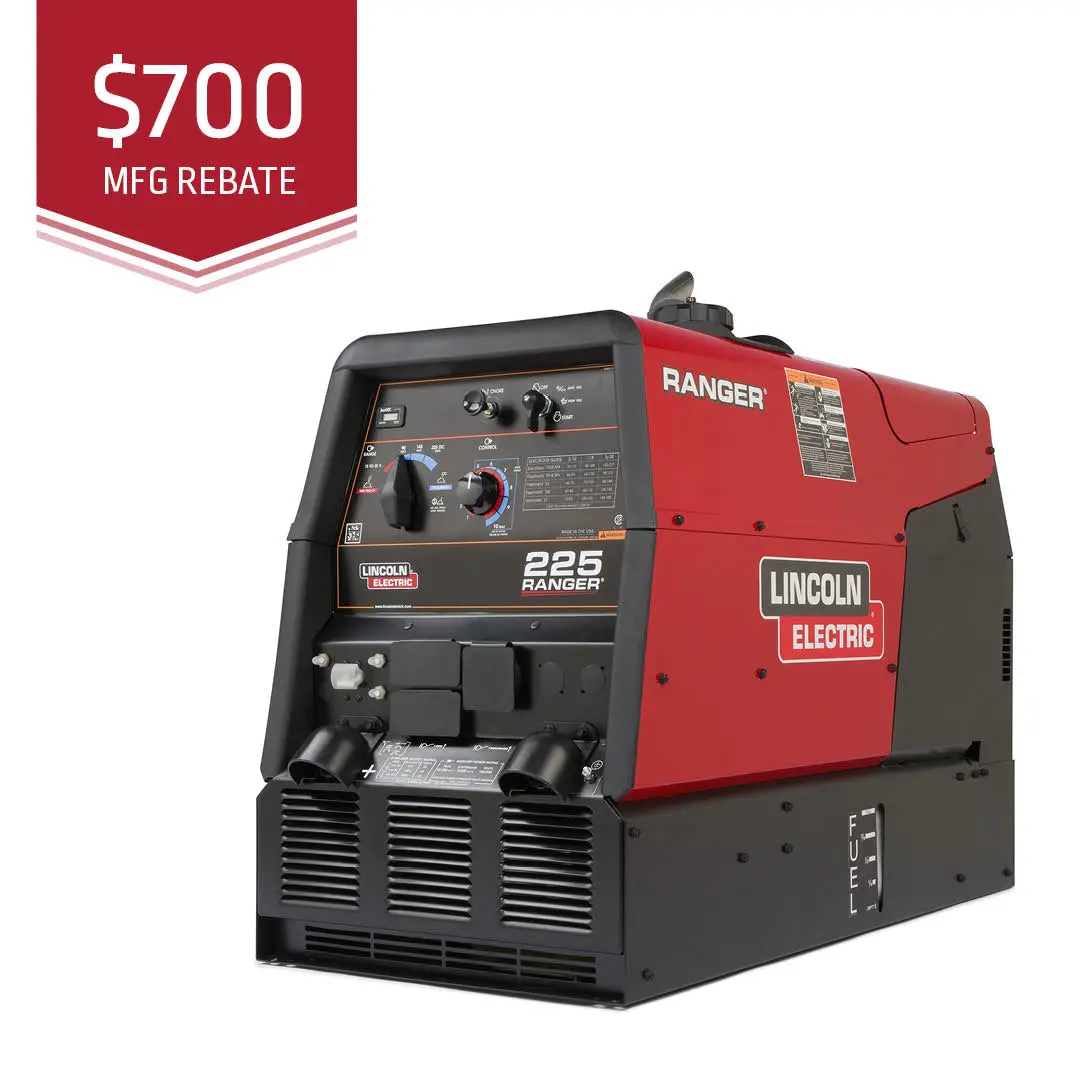 Lincoln Ranger 225 Engine Driven Welder (Kohler) - K2857-1 1