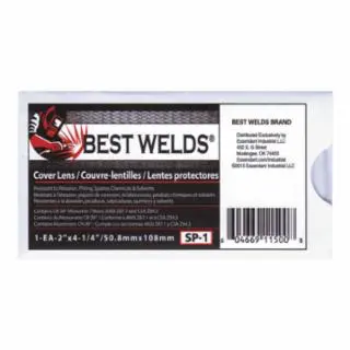 Best Welds 2" X 4-1/4" 70% Cr-39 Cover Lens -901-Sp-1 1