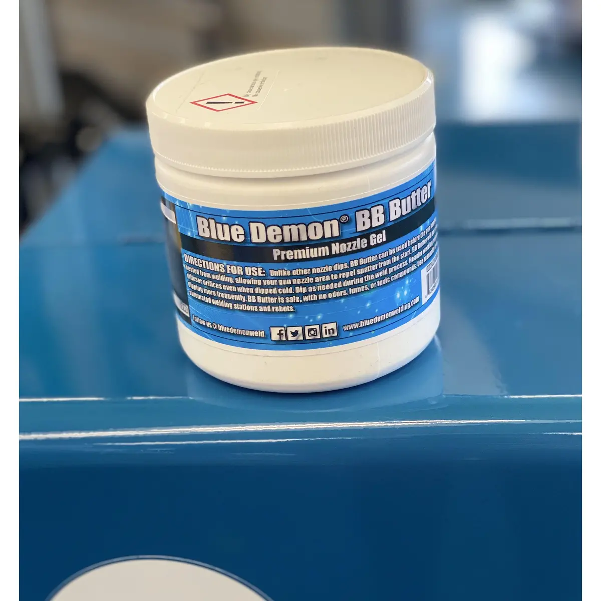 Blue Demon Bb Butter Premium Nozzle Gel, 16Oz Jar - Bdng-Bb-Butter 1