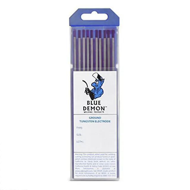 Blue Demon 2% Lanthanated Tungsten, 10/Pk - Te2l 1