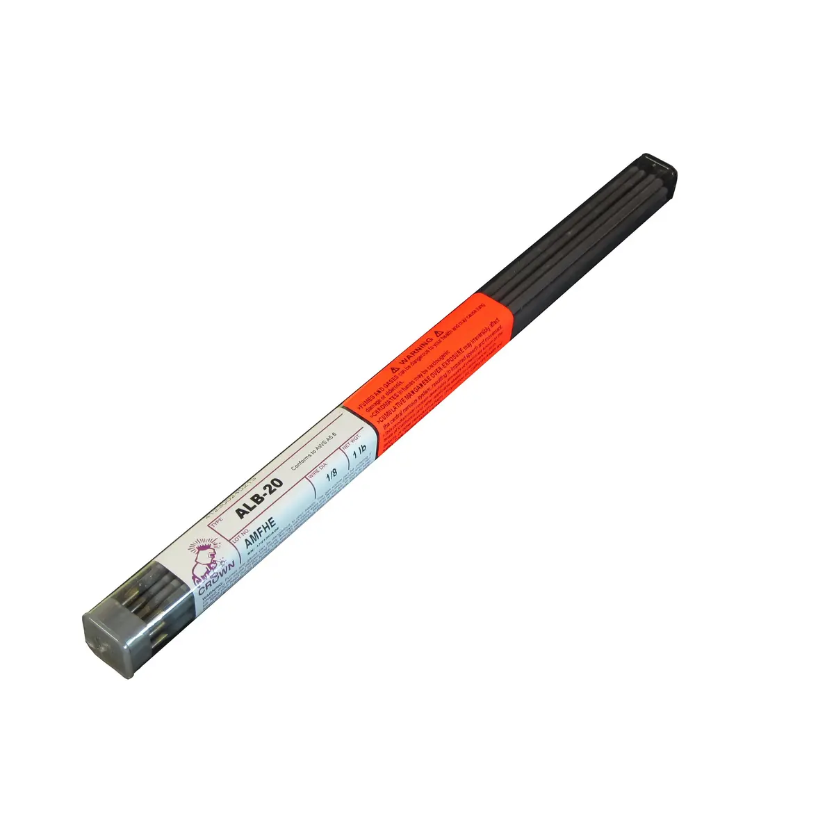Crown Alloys Alb-20 - 41282 Tig Welding Rod - 1 Lb Tube - Cealb2/Eo-Bp 1