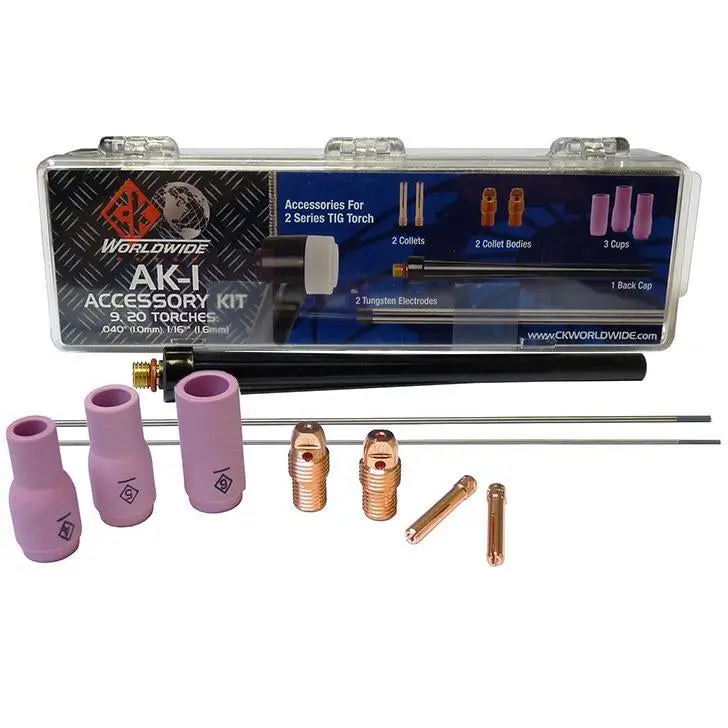 Ck Worldwide 2 Series Tig Torch Accessory Kit, Small - Ak-1 1