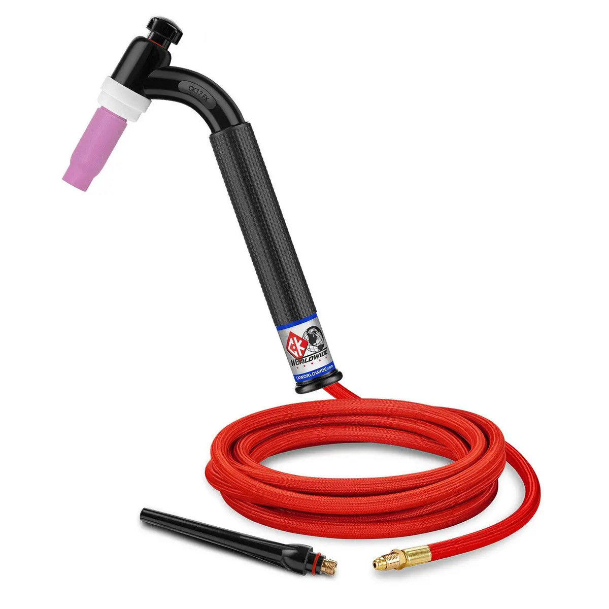 Ck Worldwide 150A 17-Style Flex Head Tig Torch W/ Superflex Cable 1