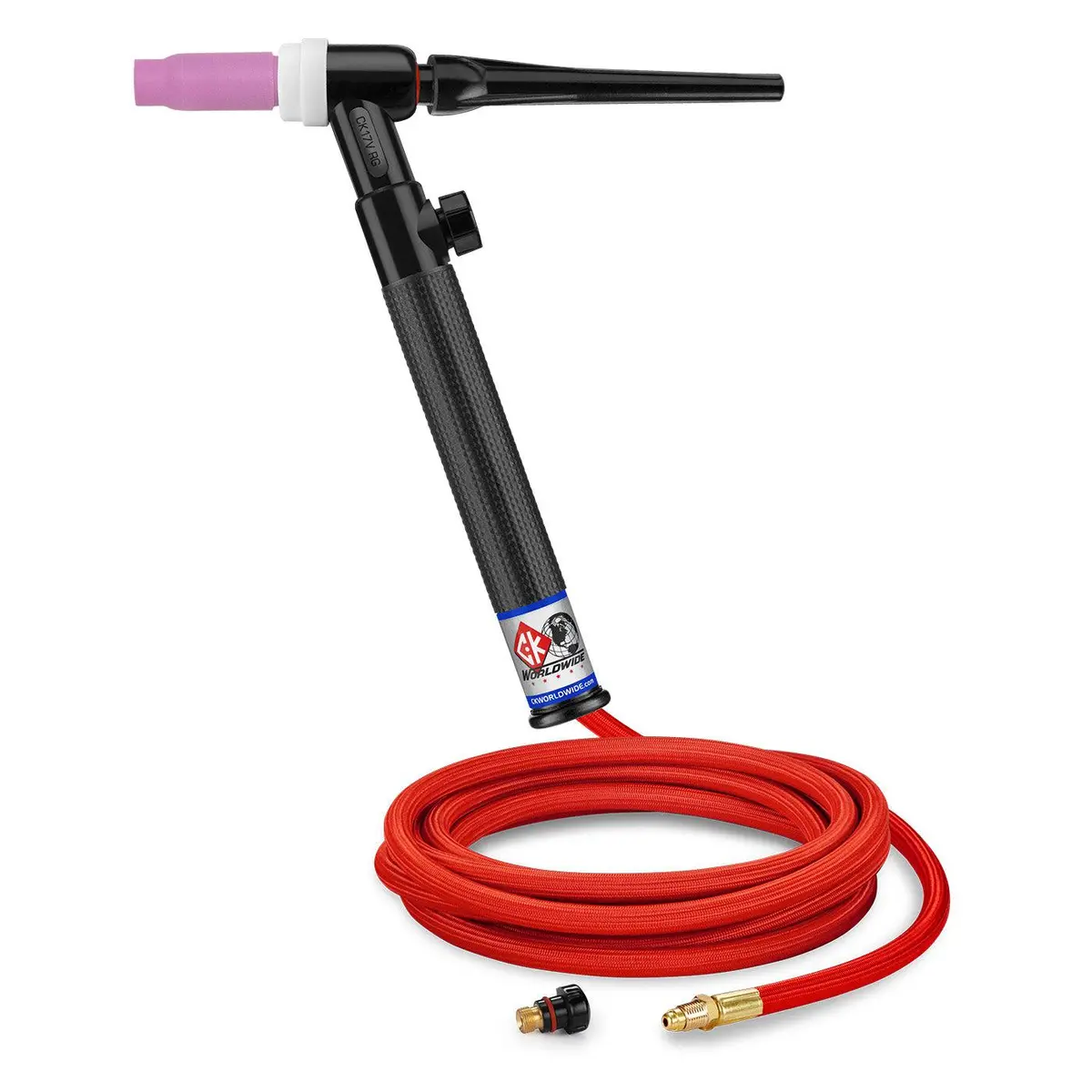 Ck Worldwide 150A 17-Style Rigid Head Tig Torch W/ Valve 1