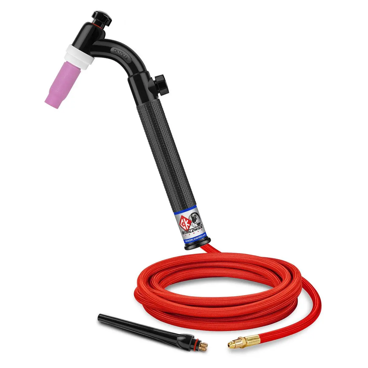 Ck Worldwide 150A 17-Style Flex Head Tig Torch W/ Valve 1