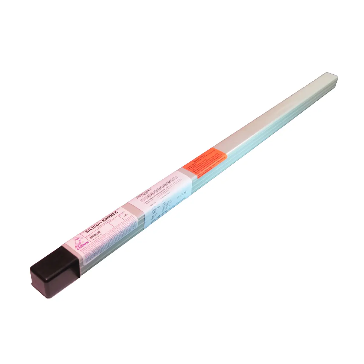 Crown Alloys Sil-Bronze 1/8X36" Tig Welding Rod 1Lb Tube - Ctsib/To-Bp 1