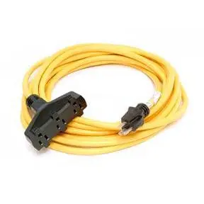 Direct Wire - 12/3 Triple Tap, 120V - Yellow - 100 Ft. - 123Ttylw100 1