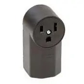 Direct Wire - 220 Vac Right Angle Receptacle (Female) - 6-50R - 1252 1