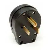 Direct Wire - 220 Vac Right Angle Plug (Male) - 6-50P - 42 1
