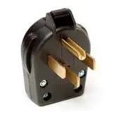 Direct Wire - 220 Vac Right Angle Plug (Male) - 14-50P - S21 1
