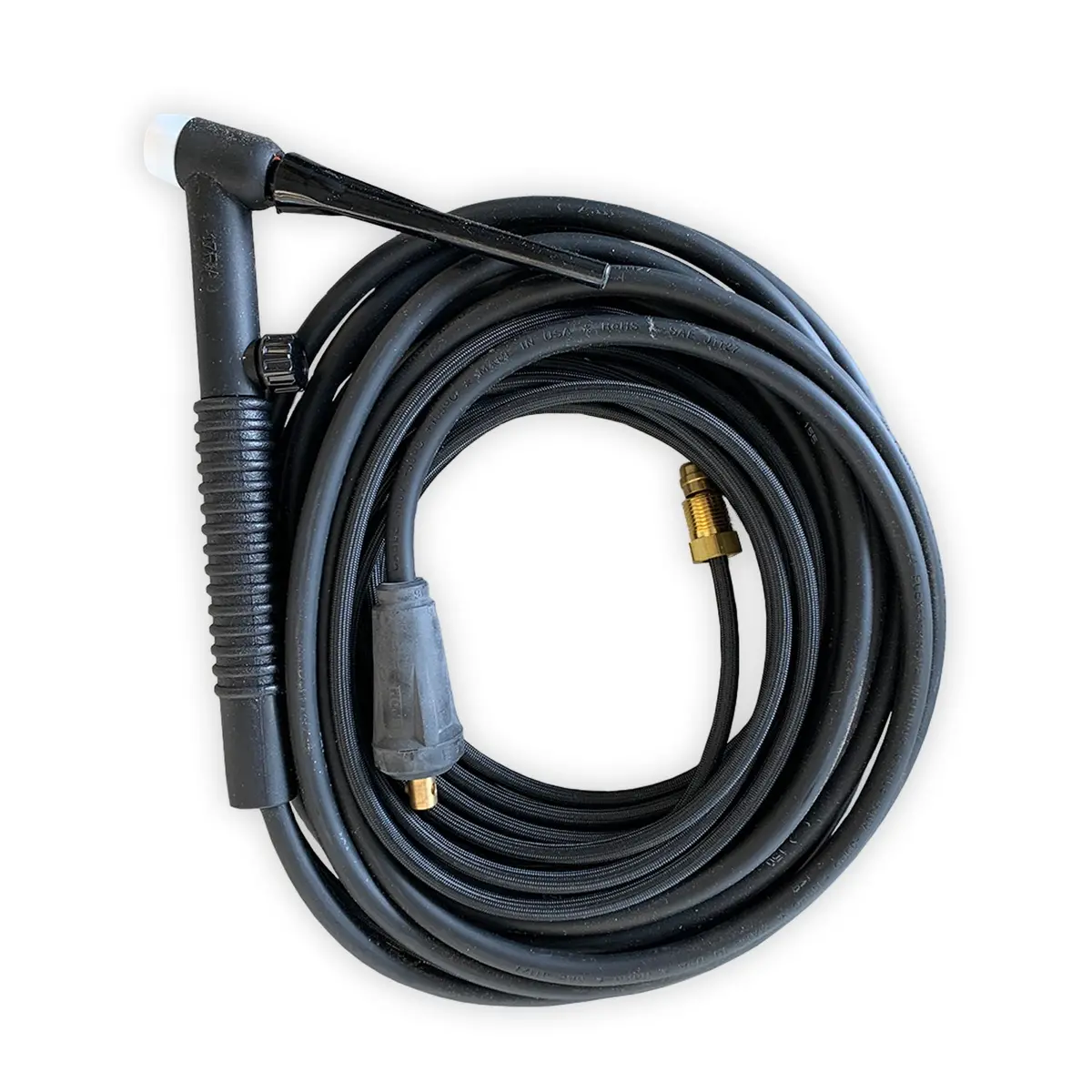 Esab 17-Style Flex Head 2 Piece Tig Torch W/ Valve, 150A, 25Mm - 0558101723 1