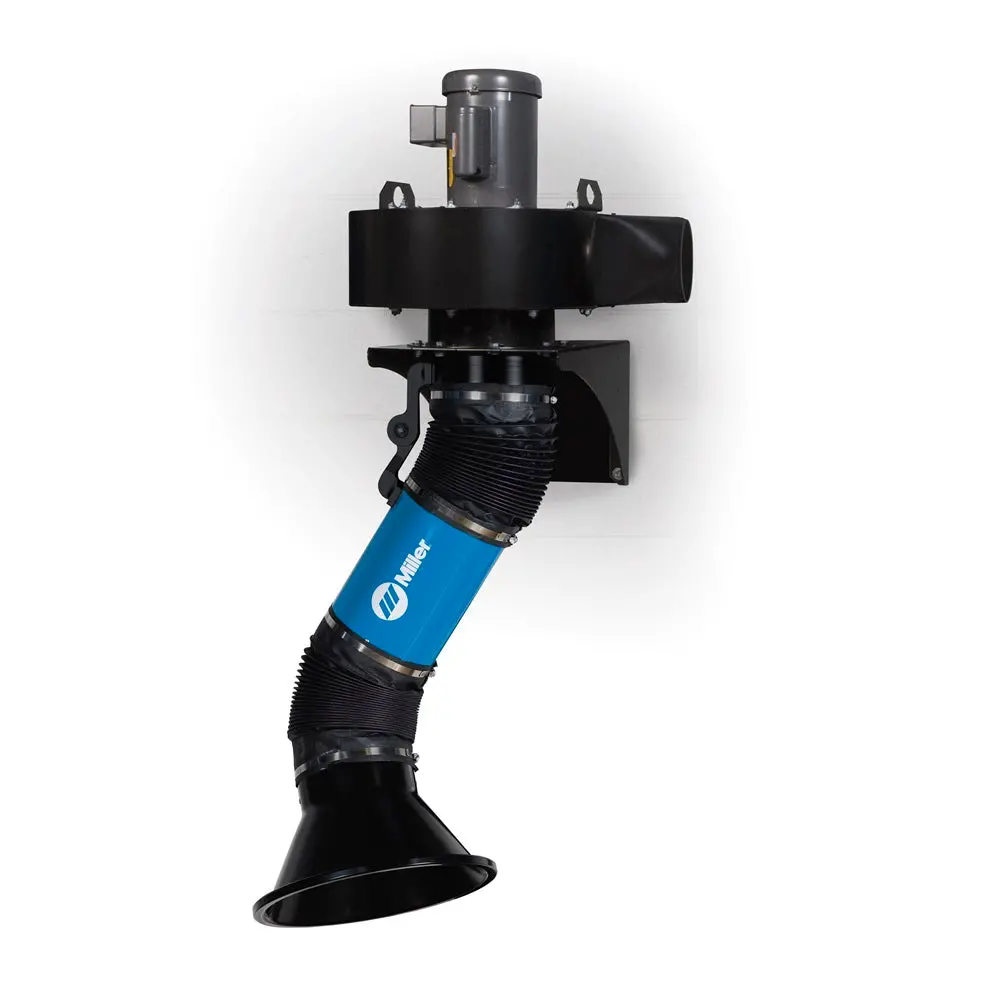 Miller Filtair Swx Dual Arm Add On Package W/ 3-4.5' Telescoping Extraction Arm - 951621 1