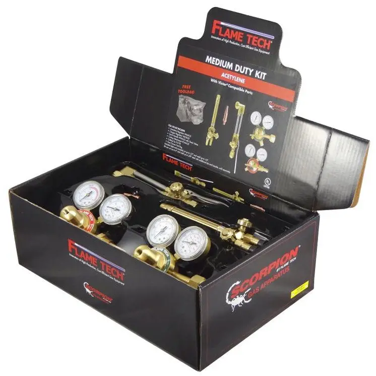 Flame Tech Victor Style Fuel Gas Contractor Kit - Ftvhd-F1 1