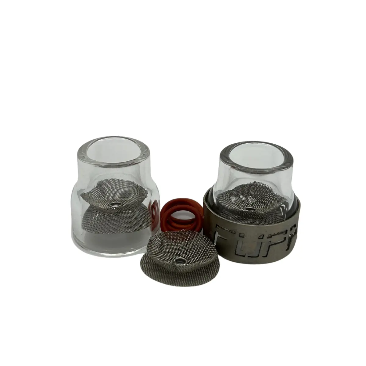 Furick Cup Fupa #12 Glass Cup Kit W/ Titanium Cover - Fu12kc 1