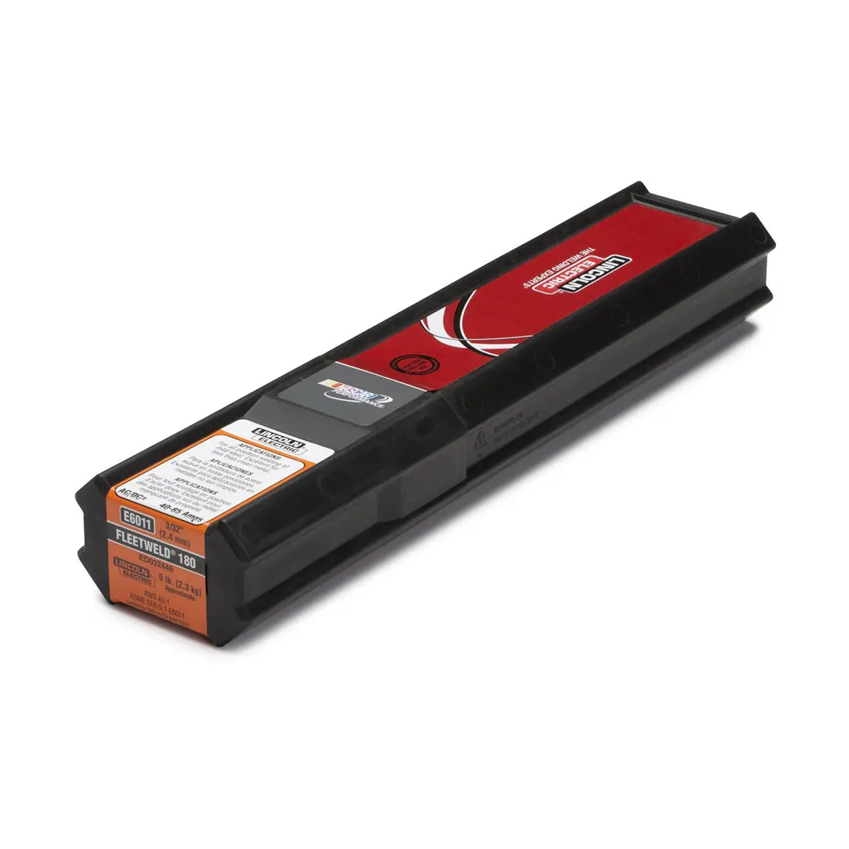 Lincoln Fleetweld 180 Prem. Stick Electrode E6011 3/32 5Lb - Ed033496 1