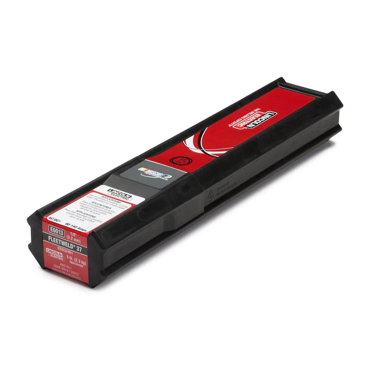 Lincoln Fleetweld 37 Stick Electrode E6013 3/32 5Lb - Ed033501 1