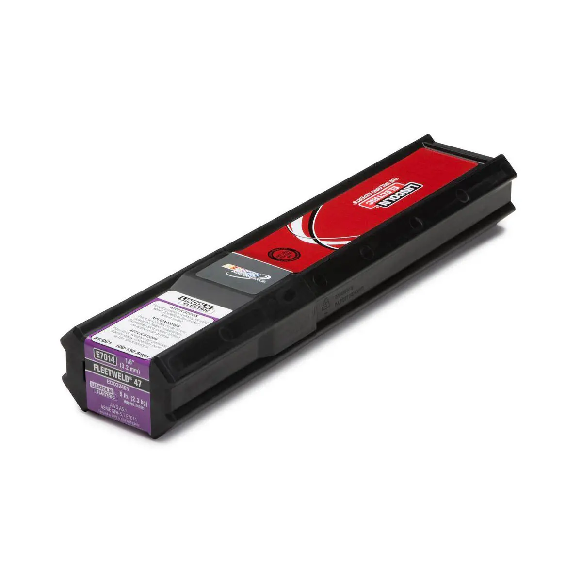 Lincoln Fleetweld 47 Stick Electrode E7014 1/8 5Lb - Ed033507 1