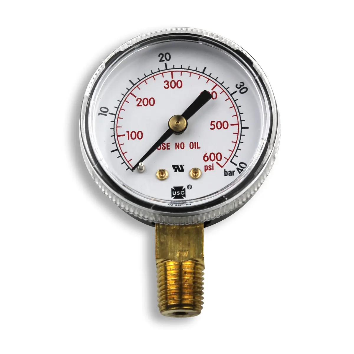 Smith 2" Pressure Gauge, 600 Psi/Bar - Ga142-03 1