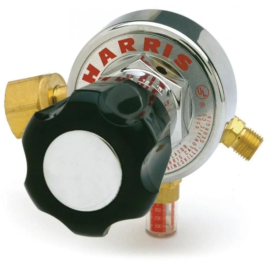 Harris 29-100C-580 Ar, He, N2 Heavy Duty Regulator - 3600345 2