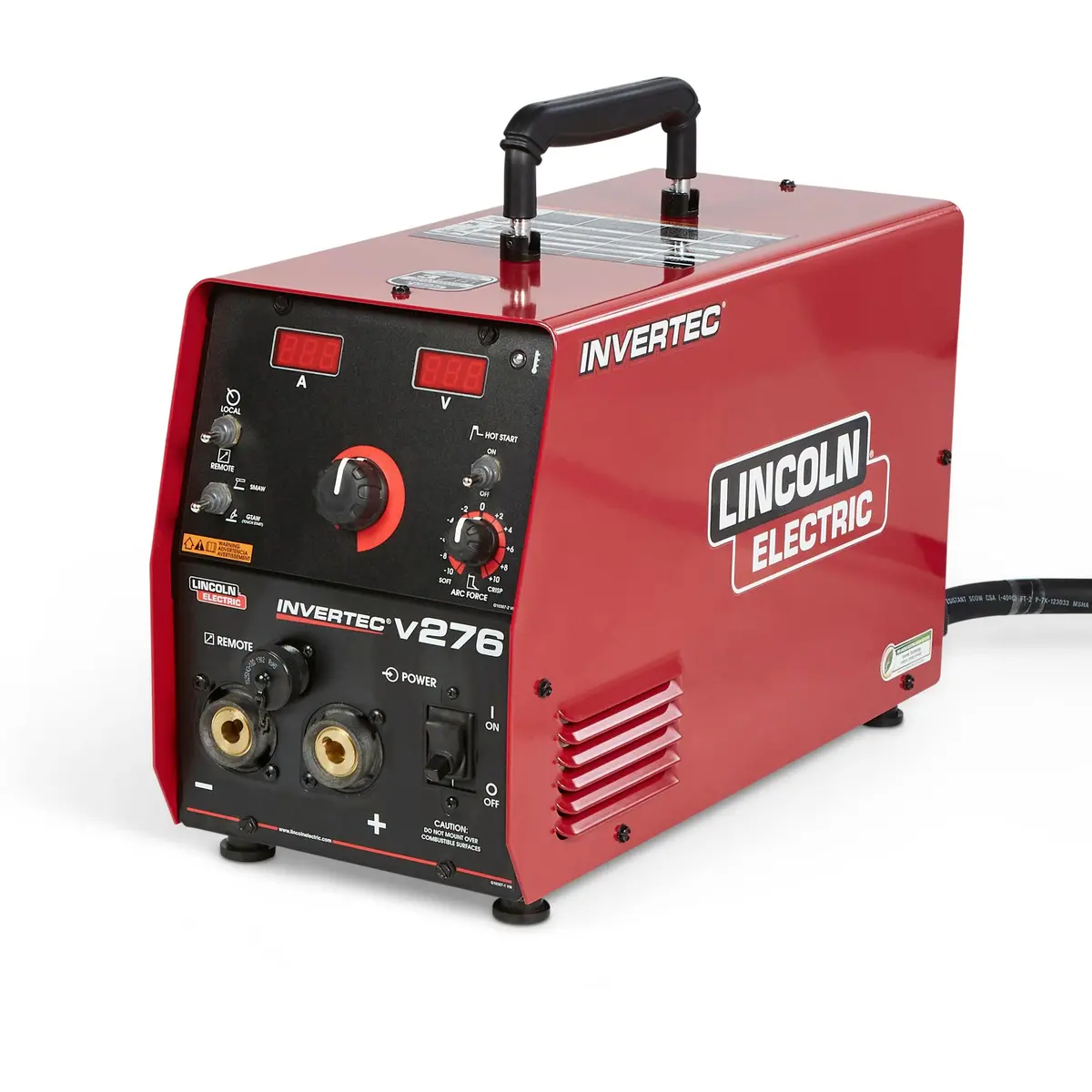 Lincoln Invertec V276 (Twist Mate) Stick/Tig Welder - K4868-2 1