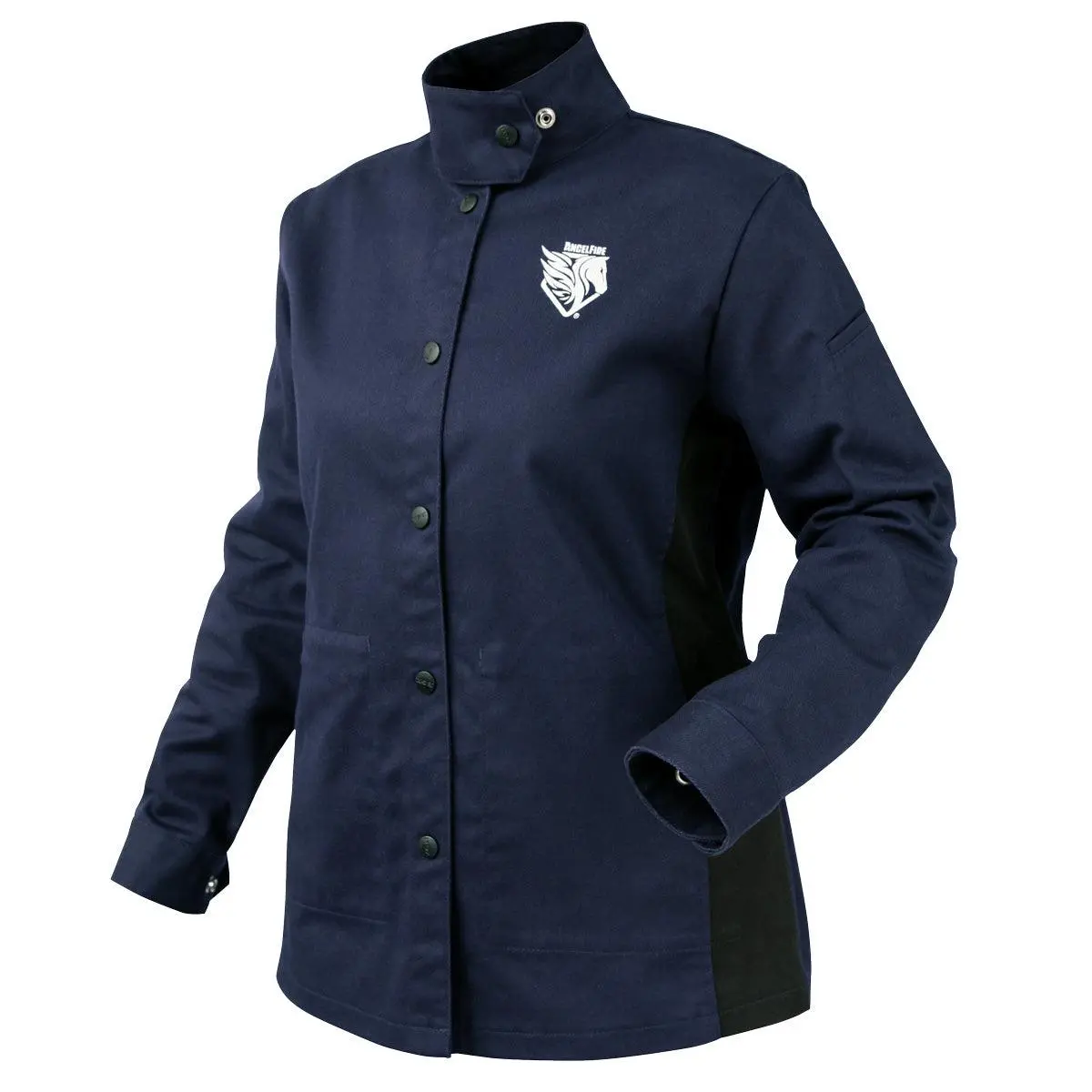 Black Stallion Angelfire Women's Fr Cotton Welding Jacket - Jf1015-Nb 1