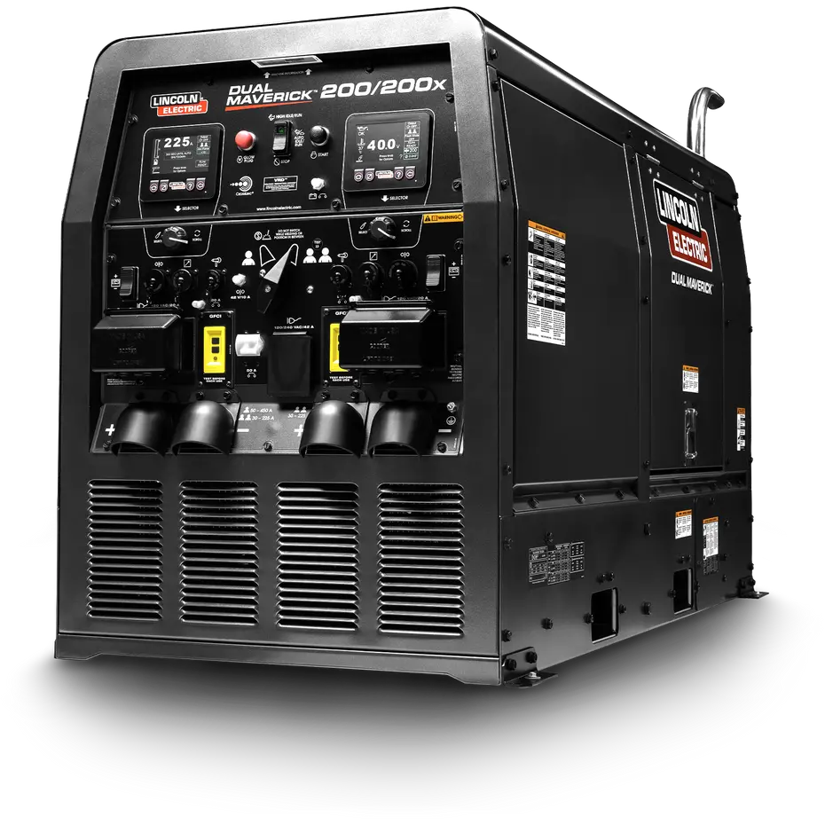 Lincoln Dual Maverick 200/200X Welder / Generator - K4382-2 1