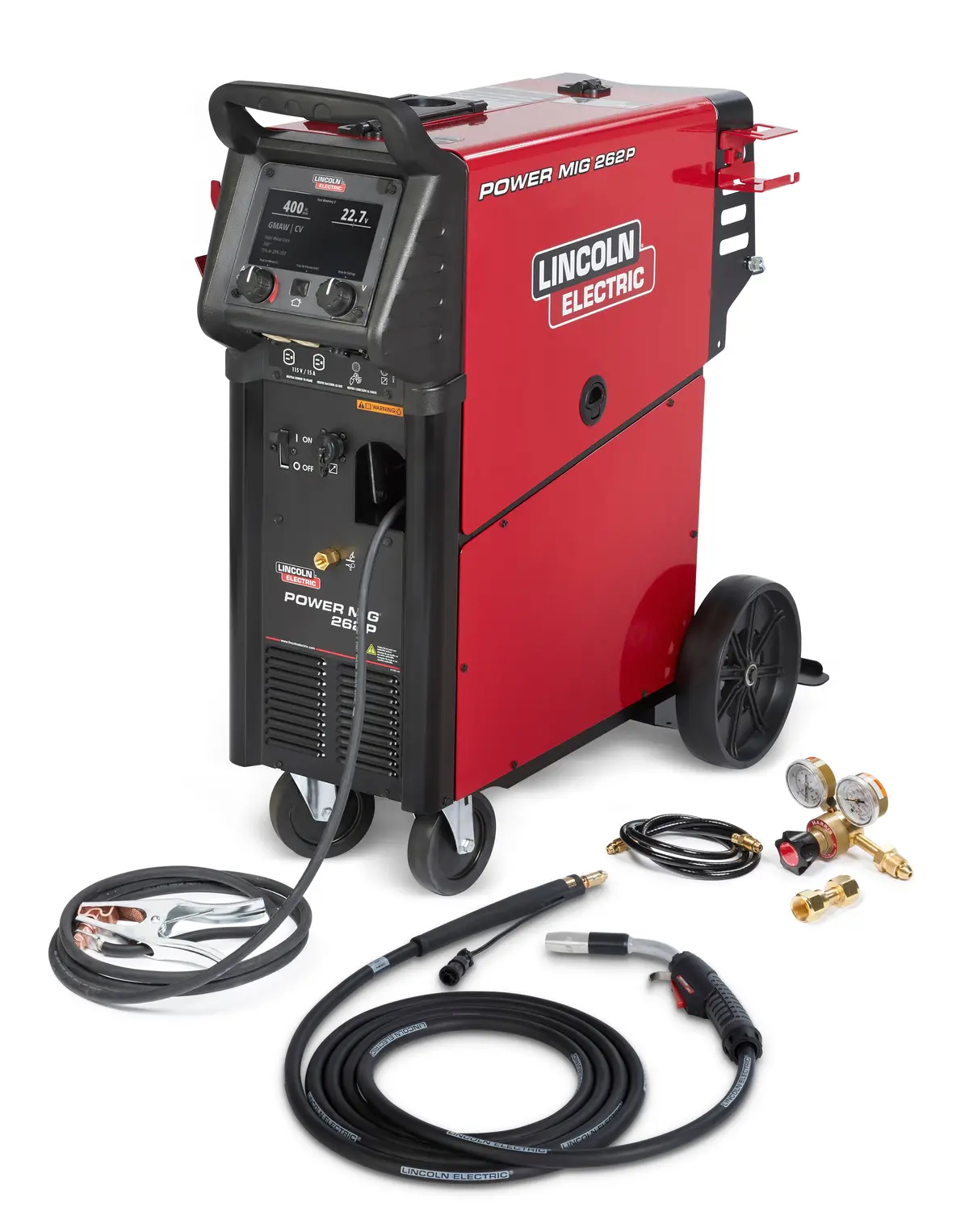 Lincoln Power Mig 262P Pulsed Mig Welder - K5378-1 1