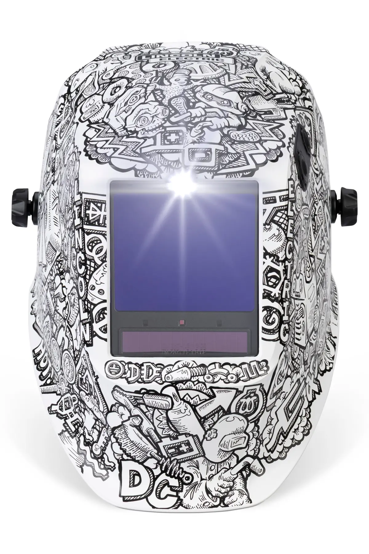 Lincoln Viking 3350 Adv Graffiti Welding Helmet - K5760-5 1