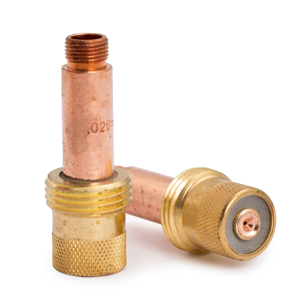 Lincoln Caliber Gas Lens For 17/18/26 Tig Torches, 2/Pk - Kp4754 1