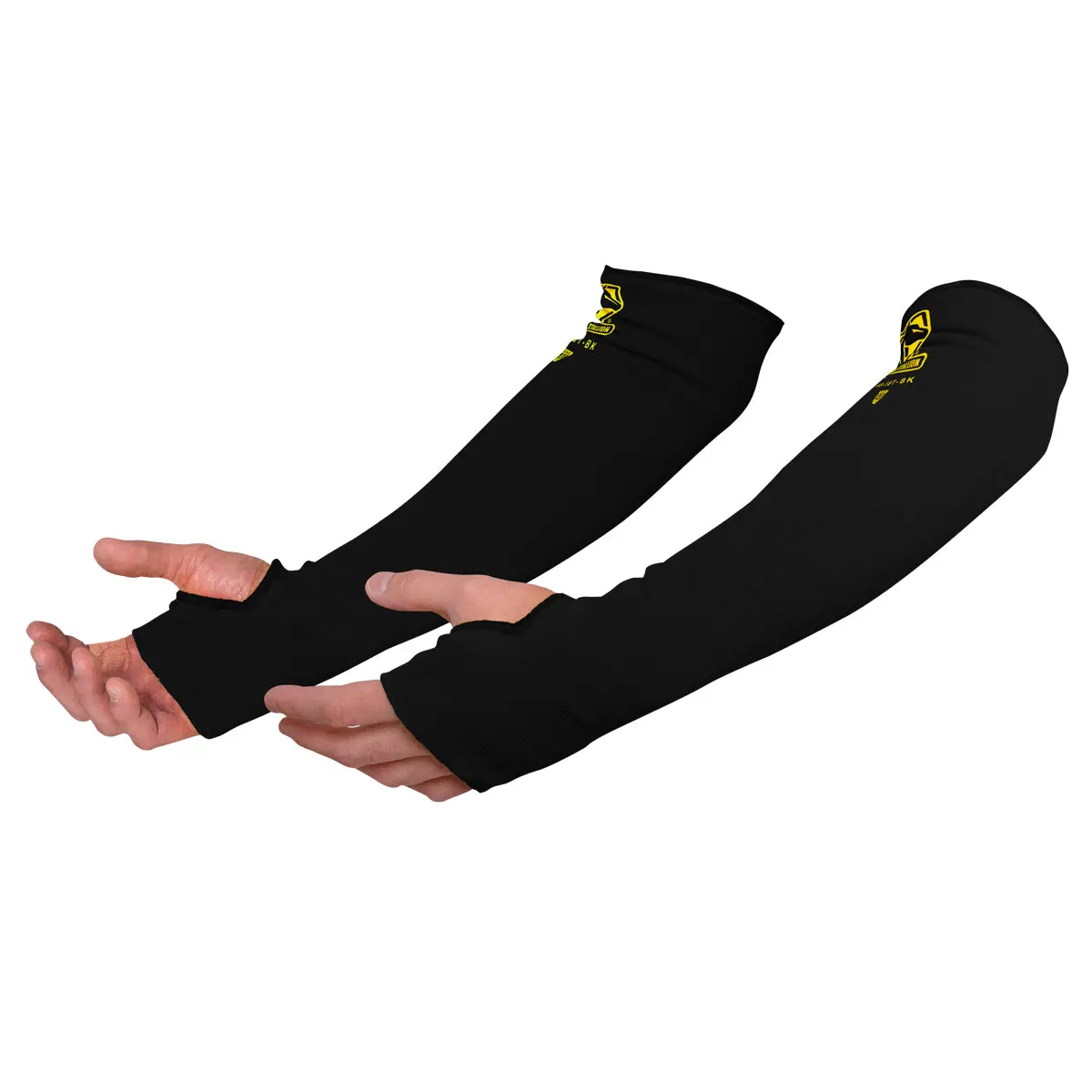 Black Stallion Twaron Knit A3 Cut Resistant Sleeves - Ar1518-Bk 1