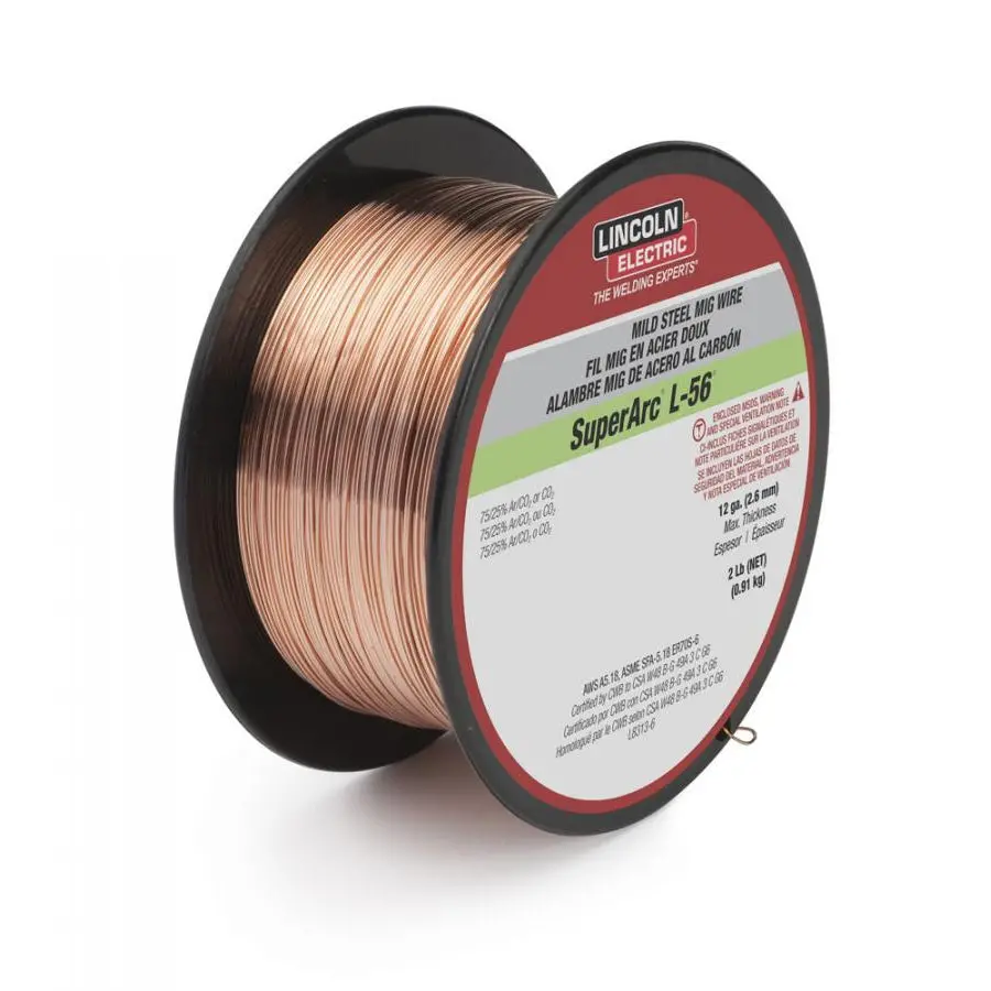 Lincoln Superarc L-56 Mig Wire Er70s-6, 2# 1