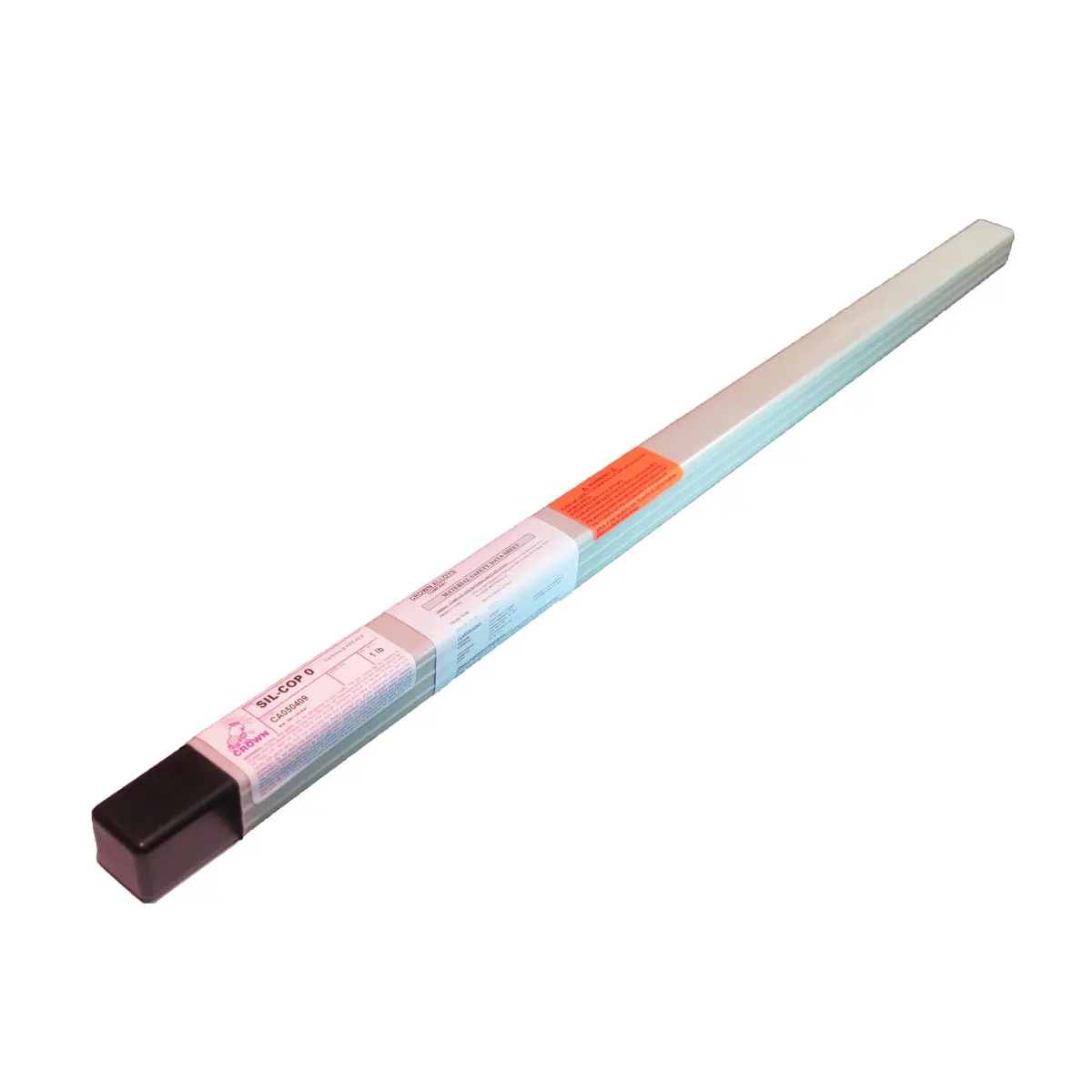 Crown Alloys Sil-Cop 0 - 1/16 X 36" Brazing Rod - 1 Lb Tube - Lscop0/Tl-Bp 1