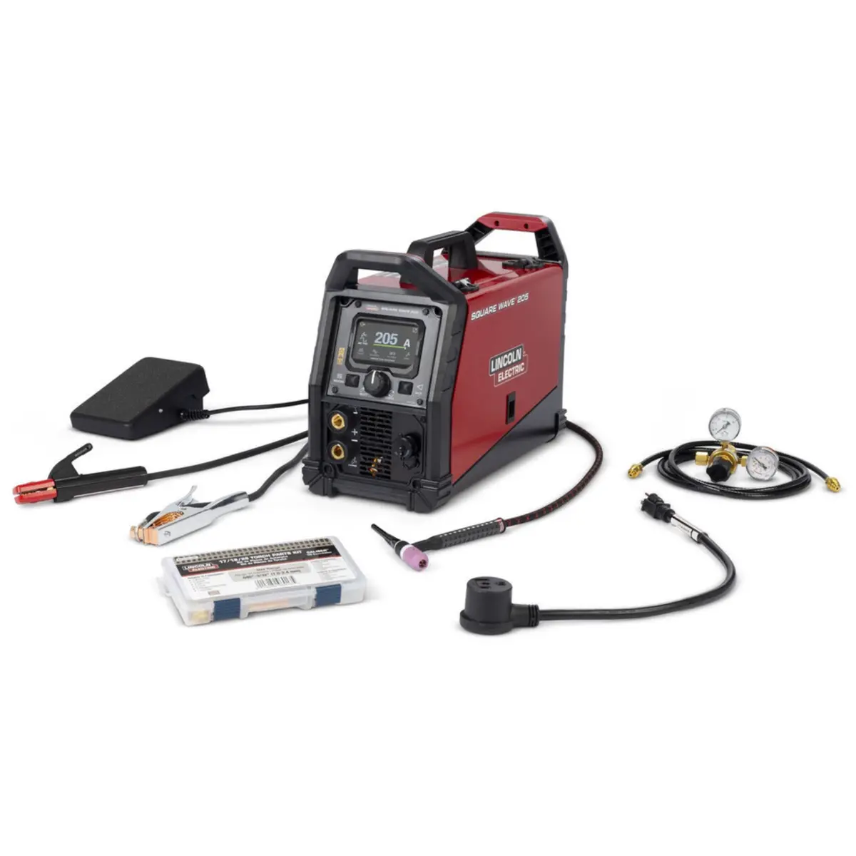 Lincoln Square Wave 205 Tig/Stick Welder - K5613-1 1