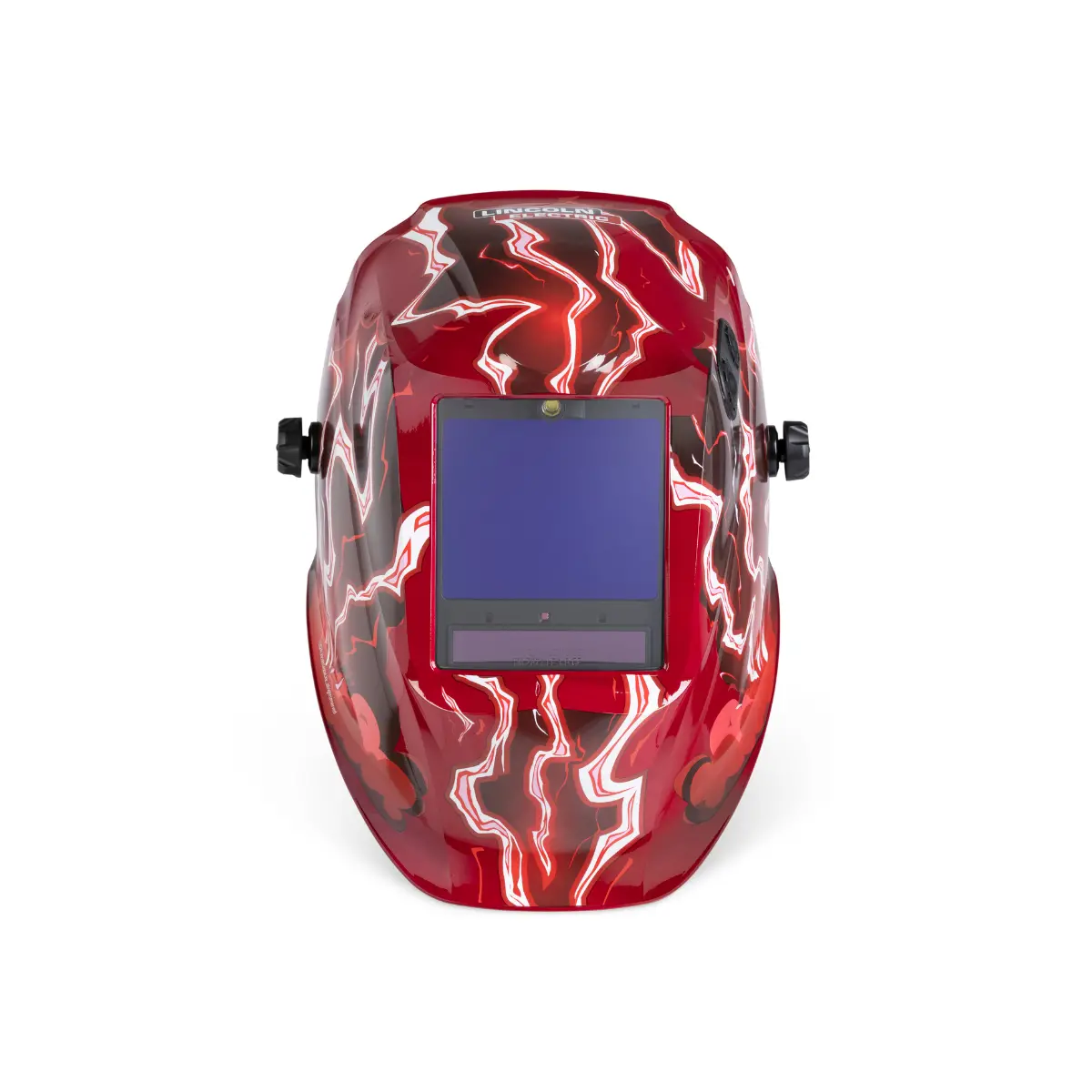 Lincoln Viking 3350 Adv Red Strike Welding Helmet - K5754-5 1