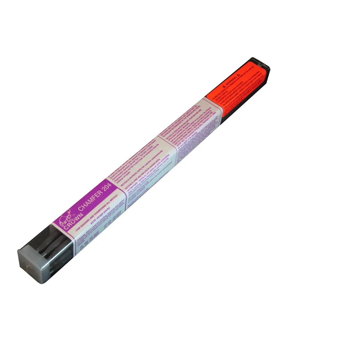 Crown Alloys Chamfer 204 5/32" Electrode 1Lb Tube - Me204/Ep-Bp 1
