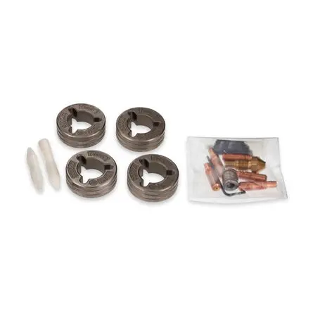 Miller Alum. U-Groove Drive Roll & Acc. Kit .035 Xr-A Pistol - 195201 1