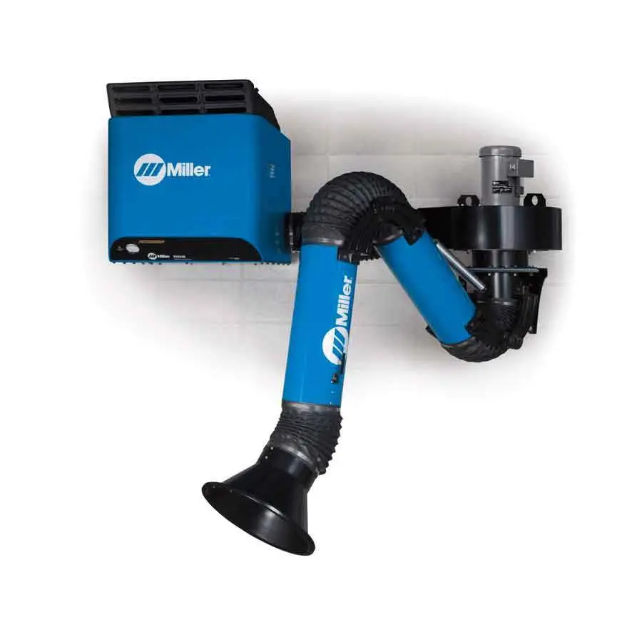 Miller Filtair Swx-S Single Arm Fume Extractor W/ 12' Standard Extraction Arm - 951518 1