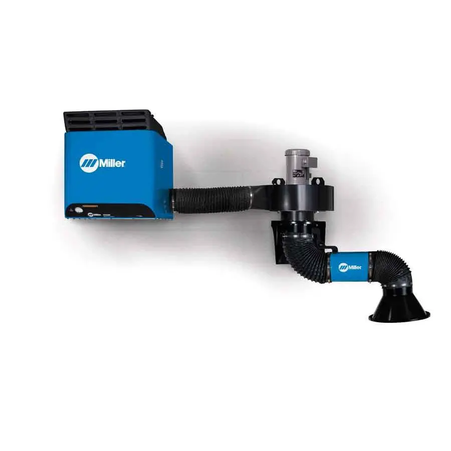 Miller Filtair Swx-D Single Arm Fume Extractor W/ 3-4.5' Telescoping Extraction Arm - 951619 2