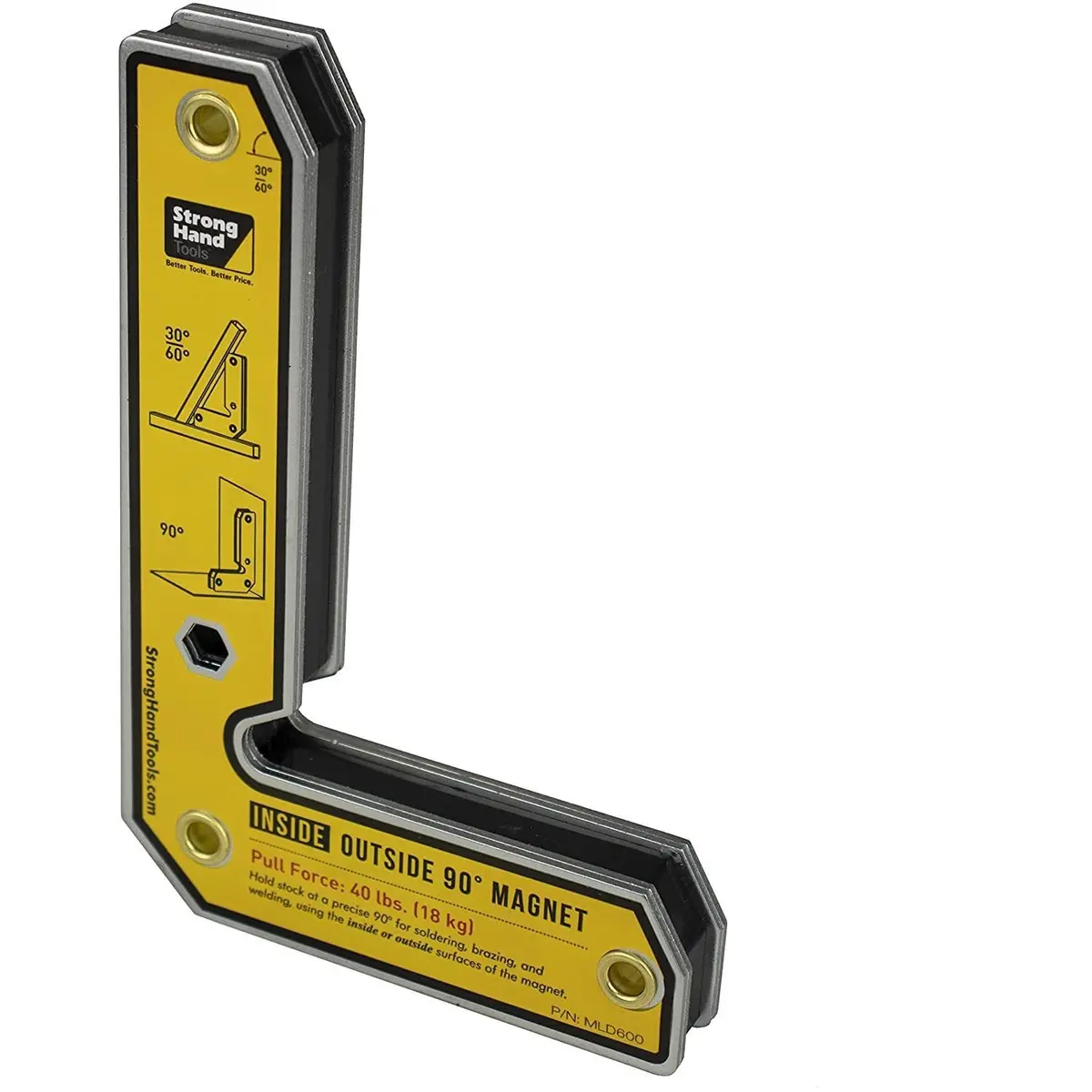 Strong Hand Inside / Outside Fixed Angle Magnet, 6" - Mld600 1