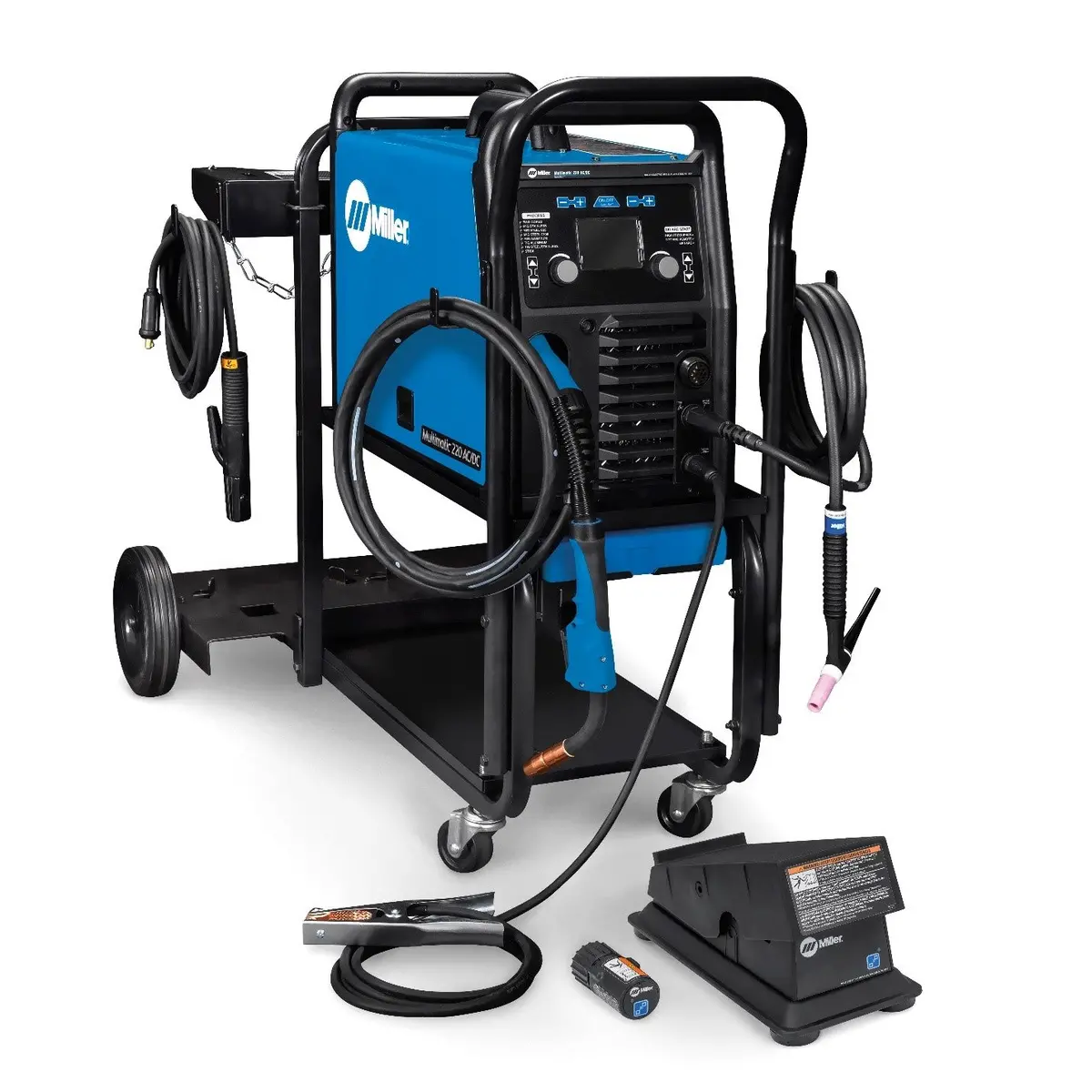 Miller Multimatic 220 Ac/Dc W/ Cart And Wireless Pedal - 951000104 1
