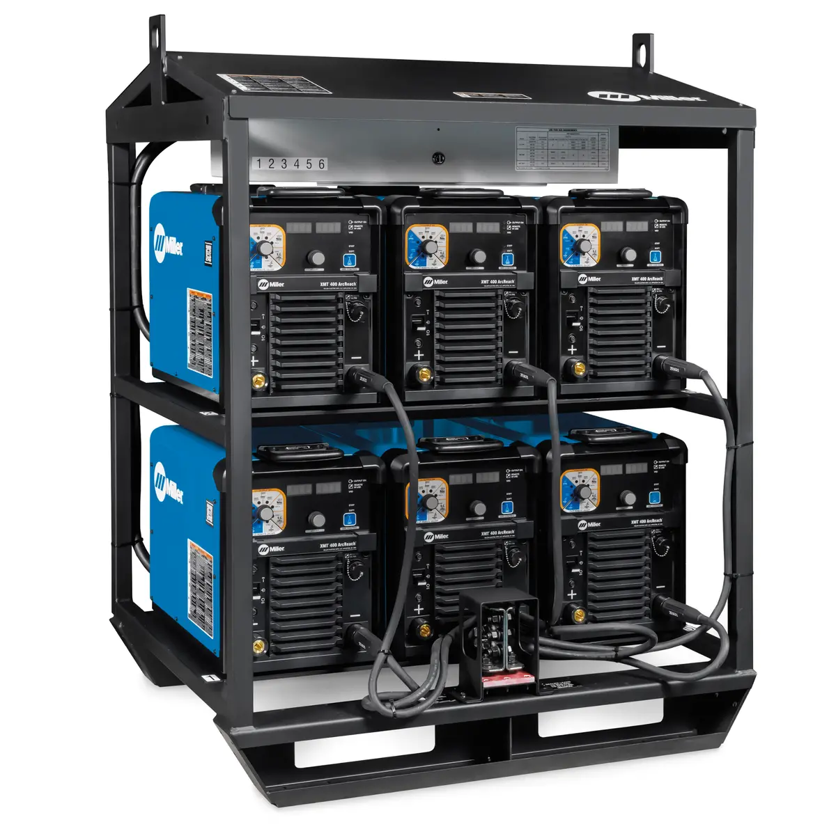 Miller Xmt 400 Arcreach 6-Pack Rack - 907883 1